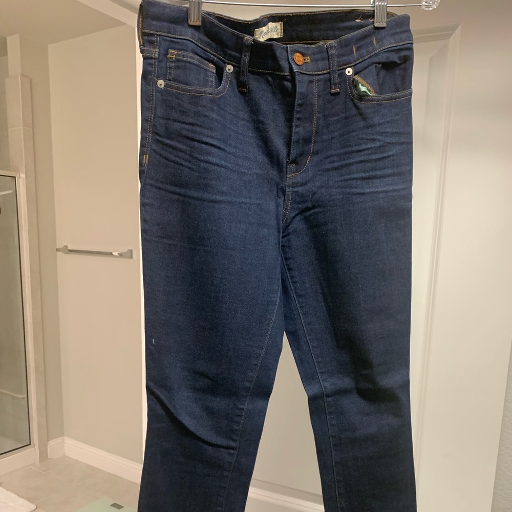 Mad well high rise skinny jeans